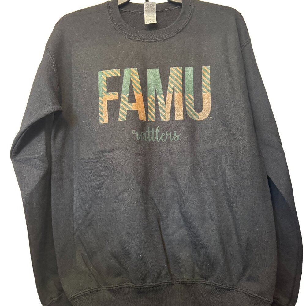 FAMU Florida A&M University Rattlers Gildan Heavy Blend Crewneck Sweatshirt, Sm
